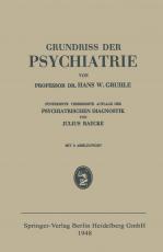 Cover-Bild Grundriss der Psychiatrie