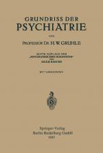 Cover-Bild Grundriss der Psychiatrie