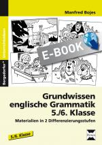 Cover-Bild Grundwissen englische Grammatik - 5./6. Klasse