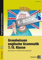 Cover-Bild Grundwissen englische Grammatik 7./8. Klasse