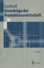 Cover-Bild Grundzüge der Produktionswirtschaft