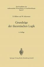 Cover-Bild Grundzüge der theoretischen Logik