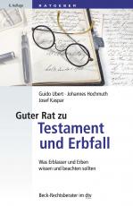 Cover-Bild Guter Rat zu Testament und Erbfall