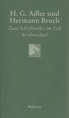 Cover-Bild H. G. Adler und Hermann Broch