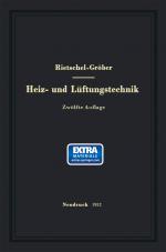 Cover-Bild H. Rietschels Lehrbuch der Heiz- und Lüftungstechnik