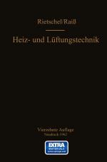 Cover-Bild H. Rietschels Lehrbuch der Heiz- und Lüftungstechnik
