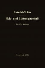 Cover-Bild H. Rietschels Lehrbuch der Heiz- und Lüftungstechnik
