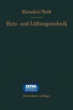 Cover-Bild H. Rietschels Lehrbuch der Heiz- und Lüftungstechnik