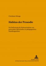 Cover-Bild Habitus der Prosodie