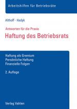 Cover-Bild Haftung des Betriebsrats