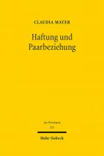 Cover-Bild Haftung und Paarbeziehung