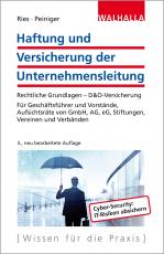 Cover-Bild Haftung und Versicherung der Unternehmensleitung