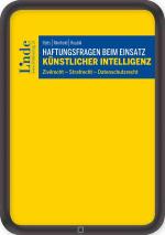 Cover-Bild Haftungsfragen beim Einsatz künstlicher Intelligenz