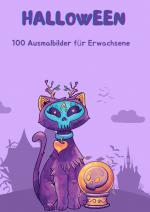 Cover-Bild Halloween - 100 Ausmalbilder für Erwachsene