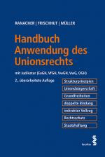 Cover-Bild Handbuch Anwendung des Unionsrechts