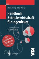 Cover-Bild Handbuch Betriebswirtschaft für Ingenieure