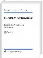 Cover-Bild Handbuch der Beweislast