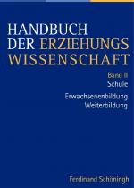 Cover-Bild Handbuch der Erziehungswissenschaft