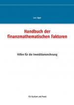 Cover-Bild Handbuch der finanzmathematischen Faktoren