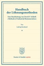 Cover-Bild Handbuch der Löhnungsmethoden.