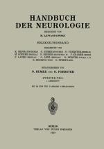 Cover-Bild Handbuch der Neurologie