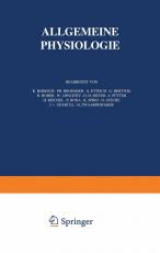 Cover-Bild Handbuch der Normalen und Pathologischen Physiologie
