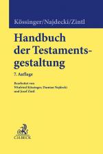 Cover-Bild Handbuch der Testamentsgestaltung