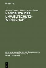 Cover-Bild Handbuch der Umweltschutzwirtschaft