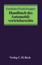 Cover-Bild Handbuch des Automobilvertriebsrechts