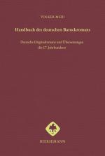 Cover-Bild Handbuch des deutschen Barockromans