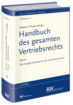 Cover-Bild Handbuch des gesamten Vertriebsrechts, Band 2: Der Ausgleichsanspruch des Handelsvertreters