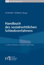 Cover-Bild Handbuch des sozialrechtlichen Schiedsverfahrens