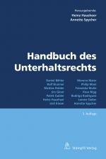 Cover-Bild Handbuch des Unterhaltsrechts