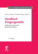 Cover-Bild Handbuch Einigungsstelle