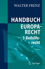 Cover-Bild Handbuch Europarecht