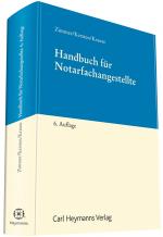 Cover-Bild Handbuch für Notarfachangestellte