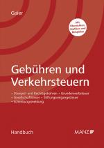 Cover-Bild Handbuch Gebühren und Verkehrsteuern