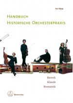 Cover-Bild Handbuch historische Orchesterpraxis