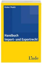 Cover-Bild Handbuch Import- und Exportrecht