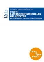 Cover-Bild Handbuch Nachhaltigkeitscontrolling und -reporting (Kombi Print&digital)