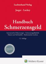 Cover-Bild Handbuch Schmerzensgeld