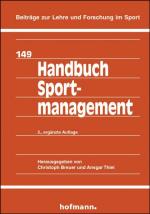 Cover-Bild Handbuch Sportmanagement