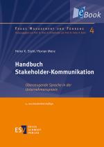 Cover-Bild Handbuch Stakeholder-Kommunikation