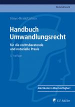 Cover-Bild Handbuch Umwandlungsrecht