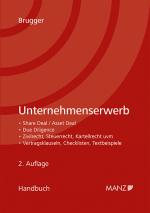 Cover-Bild Handbuch Unternehmenserwerb