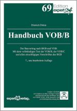 Cover-Bild Handbuch VOB/B