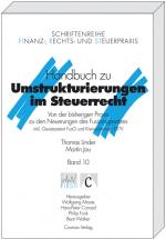 Cover-Bild Handbuch zu Umstrukturierungen im Steuerrecht