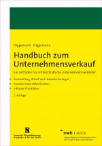 Cover-Bild Handbuch zum Unternehmensverkauf
