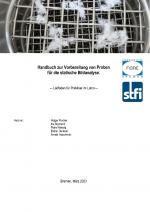 Cover-Bild Handbuch zur Vorbereitung von Proben für die statische Bildanalyse