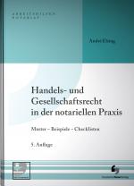 Cover-Bild Handels- und Gesellschaftsrecht in der notariellen Praxis